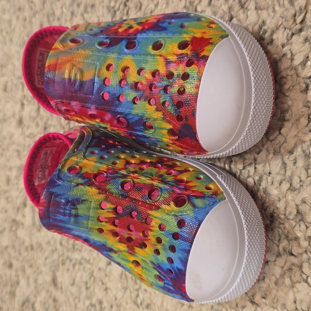 Skechers Tie-Dye Kids Slip-On Shoes